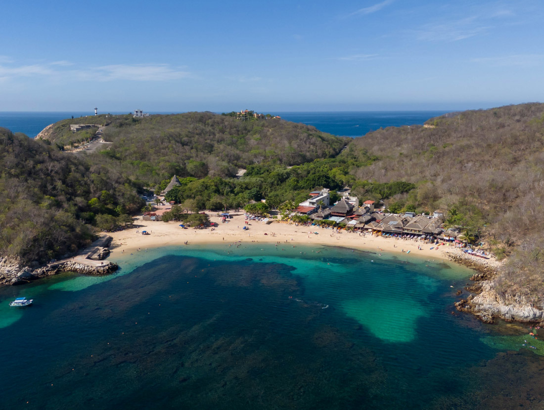 Playa La Entrega en Huatulco