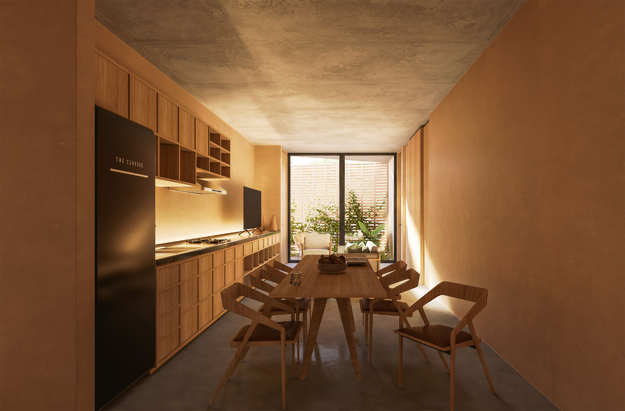 Cocina contemporánea en Lohara Luxury Eco Living