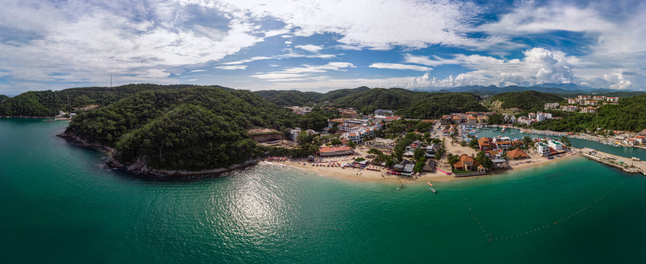 Santa Cruz Huatulco: mar, comunidad y vida caminable